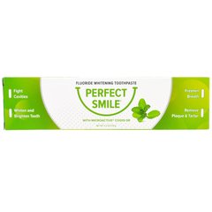Відбілююча зубна паста з фтором і коензимом Q10-SR, Perfect Smile, 4,2 унції (119 г)
