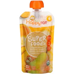 Дитяче харчування з гарбуза картоплі груші Happy Family Organics (Inc. Happy Baby Happytot) 120 г