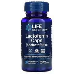Лактоферрин, Lactoferrin, Life Extension, 60 капсул купить в Киеве и Украине