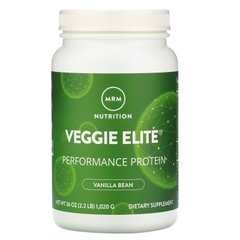 Smooth Veggie Elite, мощный протеин, ванильные бобы, MRM, 1,020 г купить в Киеве и Украине