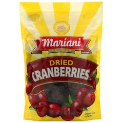 Mariani Dried Fruit, Premium, сушеная клюква, 5 унций (142 г) купить в Киеве и Украине