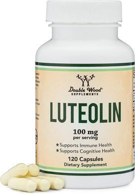 Лютеолин для поддержки иммунитета Double Wood (Luteolin) 120 капсул купить в Киеве и Украине