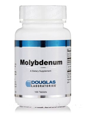 Молібден Douglas Laboratories (Molybdenum) 100 таблеток