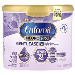 Enfamil, NeuroPro&trade; Gentlease&reg;, Infant Formula, 0-12 Months, 19.5 oz (553 g) купить в Киеве и Украине