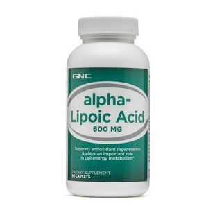 GNC, Alpha-Lipoic Acid 600, 60 caps купить в Киеве и Украине