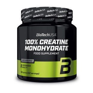 BioTech, 100% Creatine Monohydrate (банка), 500 g, unflavored купить в Киеве и Украине