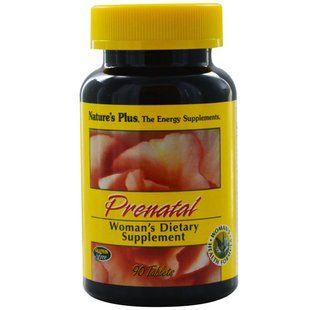 Мультивитамины для беременных Natures Plus (Prenatal) 90 таблеток купить в Киеве и Украине