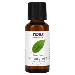 Винтергриновое эфирное масло Now Foods (Wintergreen Oil) 30 мл купить в Киеве и Украине