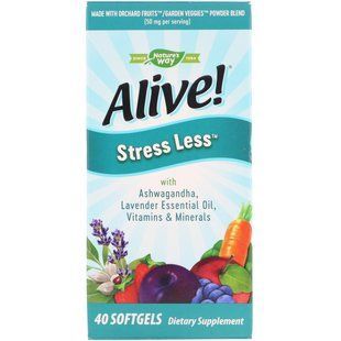 Protection from stress Natures Way (Alive!) 40 capsules
