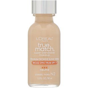 Суперперемішуваний макіяж True Match, N2 Classic Ivory, L'Oreal, 1 рідка унція (30 мл)