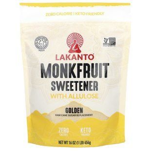 Lakanto, підсолоджувач Monkfruit з алюлозою, золотистий, 454 г (16 унцій)