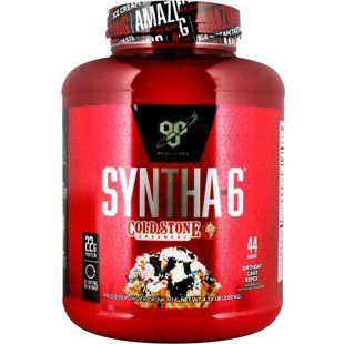 Сывороточный протеин BSN (Syntha-6) 2 кг со вкусом торта купить в Киеве и Украине