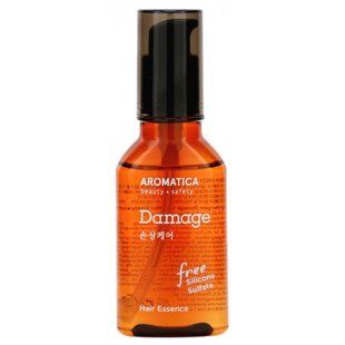 Эссенция для волос, Argan Hair Essence, Damage Care, Aromatica, 1,6 жидкой унции (50 мл) купить в Киеве и Украине