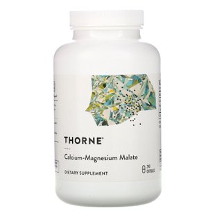 Кальций Магний Малат Thorne Research (Calcium Magnesium Malate) 240 капсул купить в Киеве и Украине