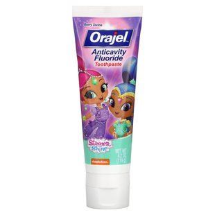 Toothpaste with fluoride against cavities, paradise berries, 119 g