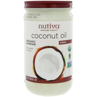 Кокосовое масло Nutiva (Coconut Oil) 680 мл купить в Киеве и Украине