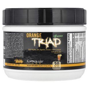 Orange Triad + Green, with a Taste of Lemon and Iced Tea, Controlled Labs, 0.92 pounds (418.5 g)