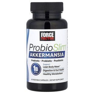 Force Factor, ProbioSlim&reg; Akkermansia, 60 Vegetable Capsules