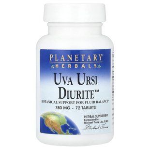 Planetary Herbals, Uva Ursi Diurite&trade;, 72 Tablets