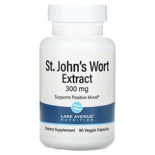 St. Johns Wort Extract, Lake Avenue Nutrition, 300 mg, 90 vegetarian capsules