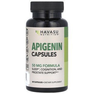 Havasu Nutrition, Apigenin , 50 mg, 60 Capsules купить в Киеве и Украине