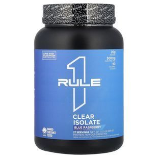 Rule One Proteins, Clear Isolate&trade;, Blue Raspberry, 1.52 lb (689 g)