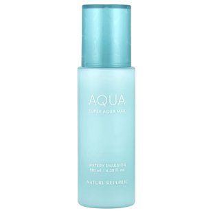 Nature Republic, Super Aqua Max, Watery Emulsion, 4.39 fl oz (130 ml) купить в Киеве и Украине