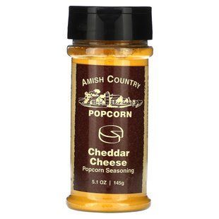 Amish Country Popcorn, Popcorn Seasoning, Cheddar Cheese , 5.1 oz (145 g) купить в Киеве и Украине