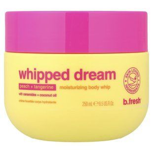 b.fresh, Whipped Dream, увлажняющий венчик для тела, персик и мандарин, 250 мл (8,5 жидк. унции) купить в Киеве и Украине