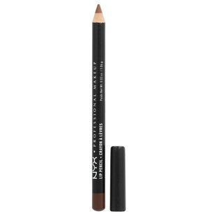 NYX Professional Makeup, Slim Lip Pencil, 802 Brown, 0.03 oz (1.04 g) купить в Киеве и Украине