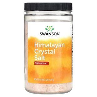 Гималайская кристаллическая соль, Himalayan Crystal Salt, Swanson, 35.27 oz Salt купить в Киеве и Украине
