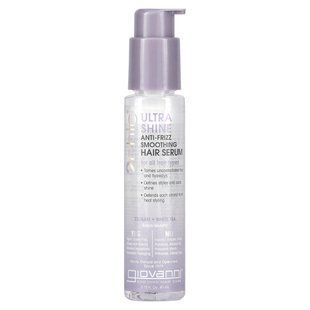 Giovanni, 2Chic, Ulra Shine Anti-Frizz Smoothing Hair Serum, Tsubaki +White Tea, 2.75 fl oz (81 ml) купить в Киеве и Украине