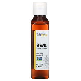 Масло для ухода за кожей кунжут сезам Aura Cacia (Skin Care Oil) 118 мл купить в Киеве и Украине
