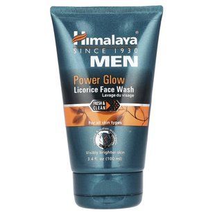 Himalaya, Men, Power Glow, средство для умывания с лакричником, 3,4 жидких унции (100 мл) купить в Киеве и Украине