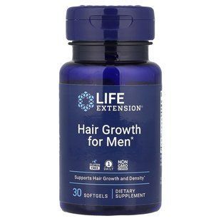 Life Extension, Для роста волос для мужчин, 30 мягких таблеток купить в Киеве и Украине