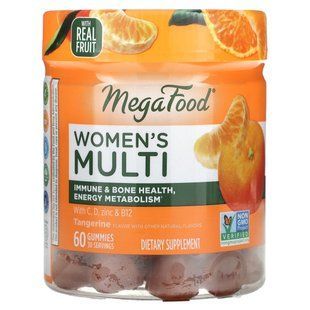 MegaFood, Women's Multi, Tangerine, 60 Gummies купить в Киеве и Украине