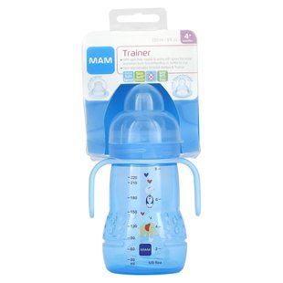MAM, Trainer, 4+ Months, Blue , 8 fl oz (220 ml)