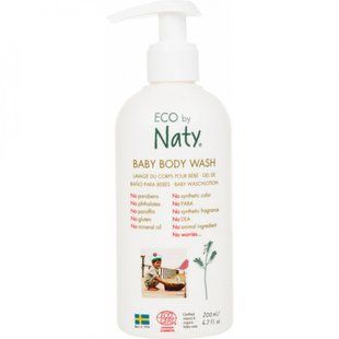 Органічний дитячий гель для душу Eco by Naty 200 мл