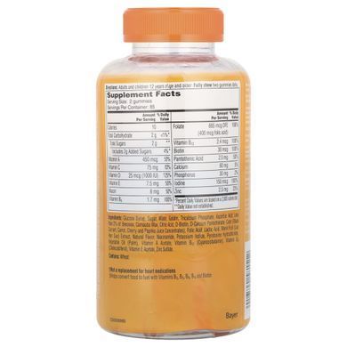 One-A-Day, VitaCraves для жінок, мультивітамінна / мультимінеральна добавка, 170 жувальних цукерок