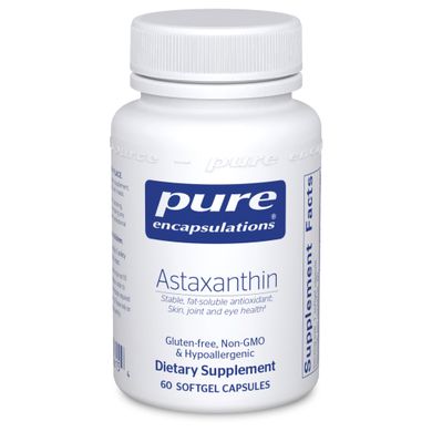 Астаксантин Pure Encapsulations (Astaxanthin) 60 капсул