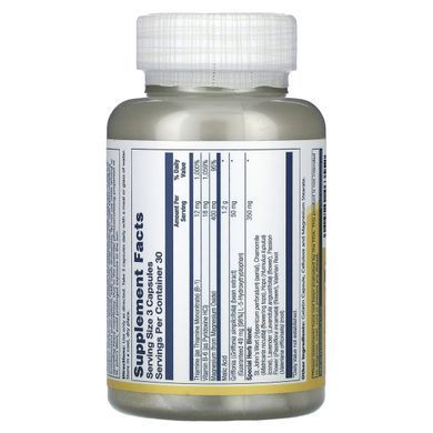 Яблучна кислота і магній Solaray (Malic Acid Magnesium) 90 капсул