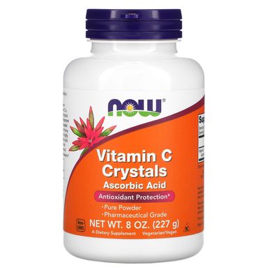Вітамін C в кристалах Now Foods (Vitamin C) 227 г