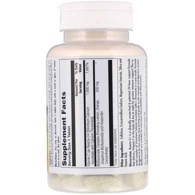 Вегетаріанська добавка Reacta-C, KAL, 1000 мг, 60 таблеток