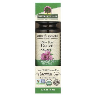 Эфирное масло гвоздики Nature's Answer (Clove) 15 мл купить в Киеве и Украине