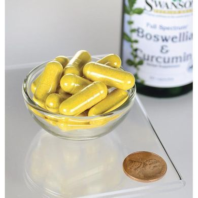 Босвеллия и Куркумин Swanson (Full Spectrum Boswellia and Curcumin) 60 капсул купить в Киеве и Украине