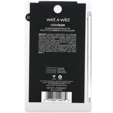 Wet n Wild, Color Icon, палитра теней из 10 панелей, Nude Awakening, 0,42 унции (12 г) купить в Киеве и Украине