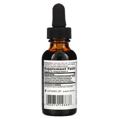 Ехінацея і гідрастіс на 99.9% без спирту Nature's Way (Echinacea Goldenseal) 250 мг 30 мл