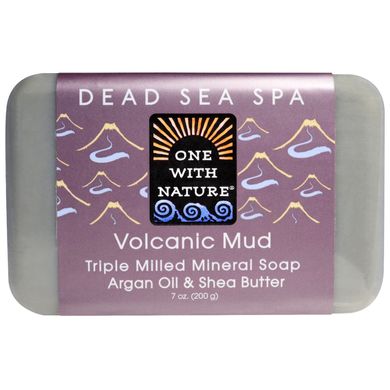 Мінеральне мило з вулканічної брудом One with Nature (Mineral Soap) 200 г
