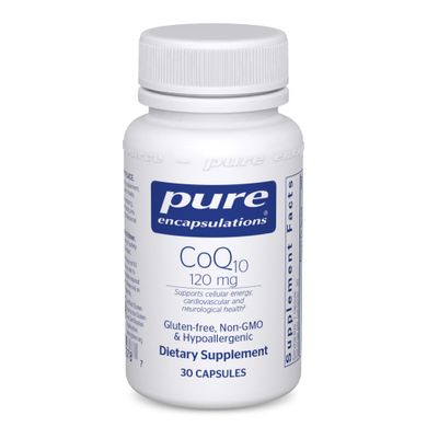 Коензим Q10 Pure Encapsulations (CoQ10) 120 мг 30 капсул
