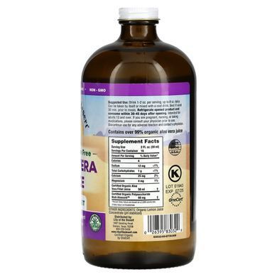 Lily of the Desert, Aloe Vera Juice, Inner Fillet, Preservative Free, 32 fl oz (946 ml) купить в Киеве и Украине
